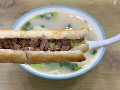 驴肉火烧-河间老万驴肉火烧(福建北路店)