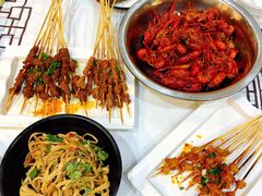 烤牛油-庞家烧烤客栈(炮台山店)