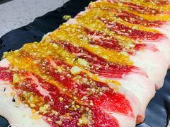 招牌蒜香牛五花-妥妥烤肉料理(昙华林店)