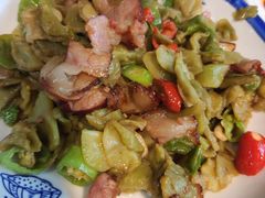 莴笋干炒腊肉-山水人家(九堡店)