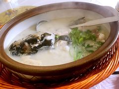 砂锅鱼头-翠茗农庄土菜馆(天目湖店)
