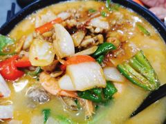 海鲜牛蛙面-台州老六海鲜面馆(上南总店)