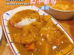 鸡肉咖喱饭-清真·艾美可餐厅(大悦汇店)
