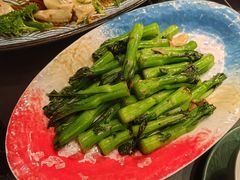 猪油渣生炒手工菜心-粤·向群饭店(二沙岛店)