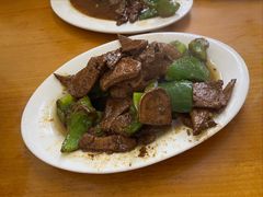 青椒炒猪肝-台湾风味小吃(长乐店)
