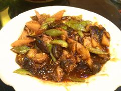 山药炒香菇-九转小磨·非遗东北菜(群力店)