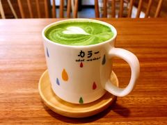 抹茶拿铁-琥珀咖啡 Ambercoffee