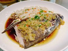 酱椒蒸鱼头配手工面-雀蓝川菜(奥体广场店)