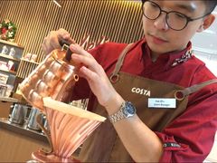 手冲单品&nbsp;-&nbsp;注水-COSTA COFFEE(常熟路店)