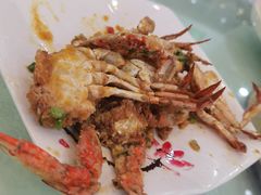 咸蛋黄梭子蟹-碧海银沙海鲜餐厅(恒大海上威尼斯店)