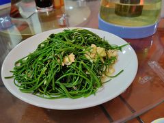沙葱炒蛋-范记靖远羊羔肉(博物馆店)