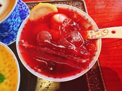 荔枝杨梅妃子饮-萬春金福下午茶(故宫店)