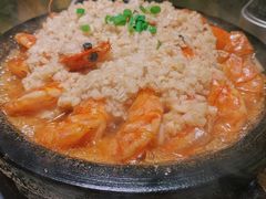 石板蒜蓉虾-小菜园新徽菜(常州金坛吾悦店)