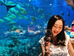 -海棠湾洲际-涛·海底餐厅·美人鱼·自助餐·海底隧道