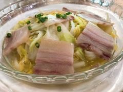 咸肉蒸娃娃菜-龙井壹号·茶缘山景宴(龙井村店)