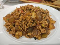 酸菜炒凉粉米饭-华州老碗