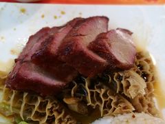 叉烧拼金钱肚饭-永祥烧腊餐厅(虹口店)