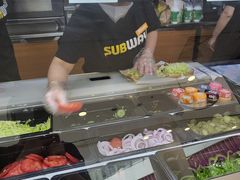 自助取餐区-赛百味SUBWAY(凯德mall大峡谷店)