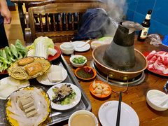 羊肉丸子-洞庭洲·防空洞火锅·铜锅涮肉·烧烤(新百广场店)