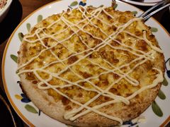 玉米披萨配蛋黄酱-萨莉亚意式餐厅(莲花国际广场店)