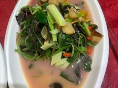 上汤苋菜-万柳阁小馆·花园餐厅(龙潭湖店)