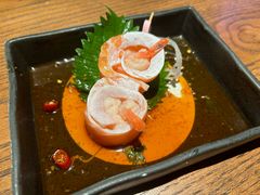 三文鱼荔枝甜虾卷-筱田の食堂·izakaya(淮海中路店)