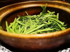 虾酱空心菜-熠盛·本帮菜Bistro(永嘉路店)