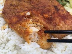 香煎龙利鱼-复旦大学本部-食堂