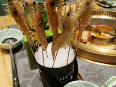 活串基围虾-鲜货俚鲜火锅(青果路店)