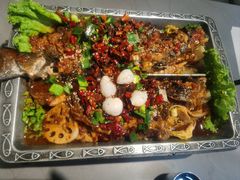 -集草轩·重庆麻辣烤鱼(西湖道店)