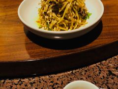 天目笋干炝双菇-湖滨28中餐厅·西湖宴·杭州君悦酒店