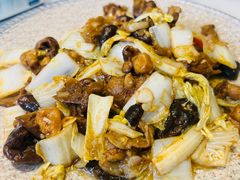 羊肉炒草原蘑-如亿蒙餐