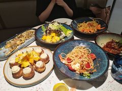 芒果椰子香缇奶油华夫饼-BE BRIGHT KITCHEN(正佳广场店)
