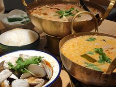 香辣哈哈（花甲）-星椰叻沙·椰浆鲜虾面(江南西店)