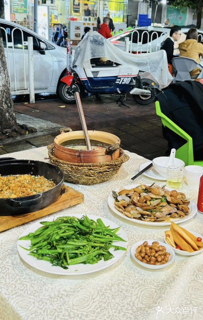 在员村这里吃宵夜氛围太好了！