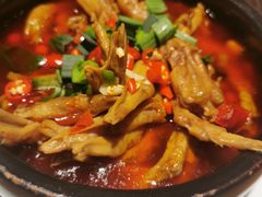 四川人都嫌辣的鸭掌煲-7017浙菜•建德味(中财店)
