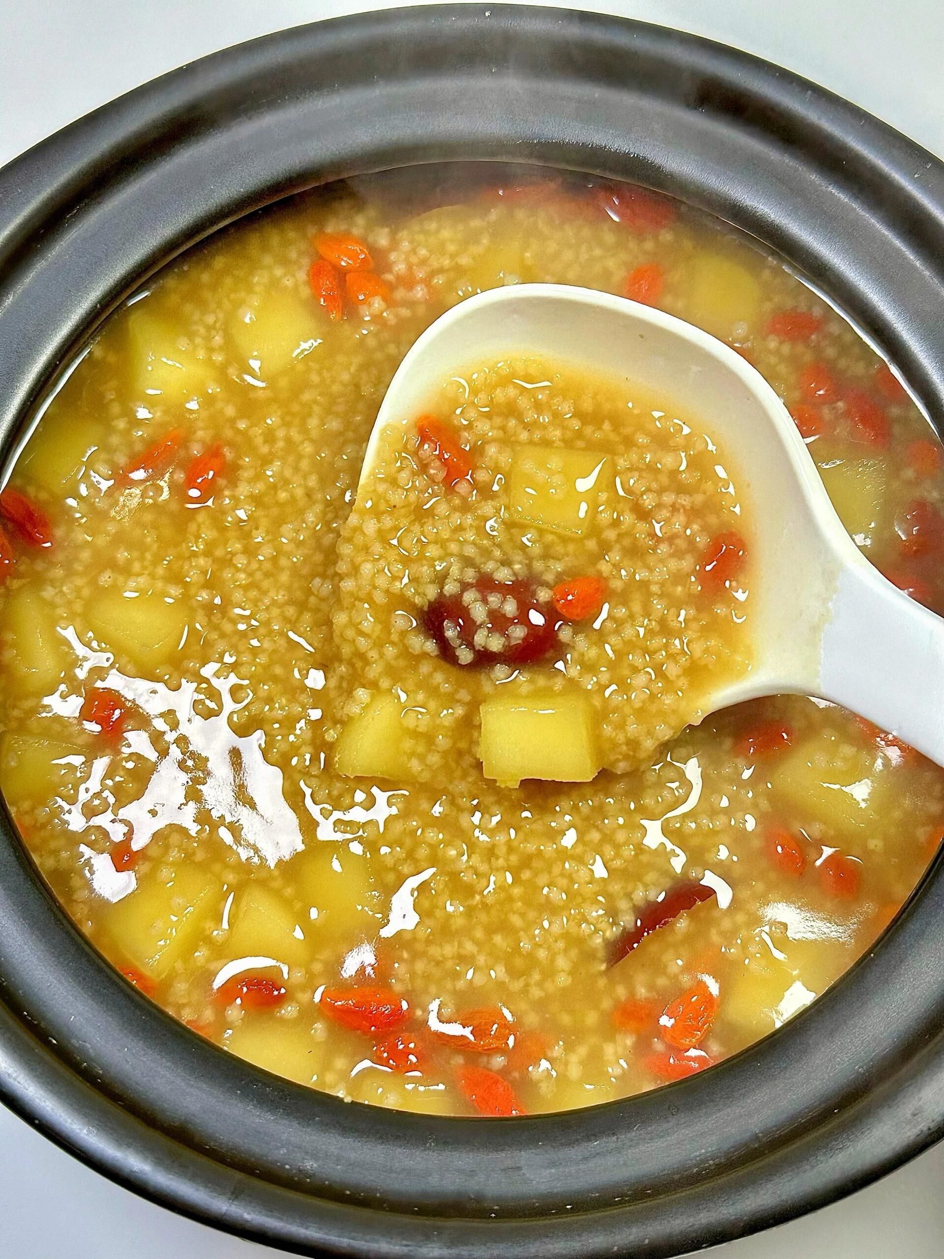 看来这个苹果小米粥真的很受你的喜爱呢!