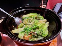 虾酱啫啫唐生菜-誉八仙酒楼(静安大悦城店)