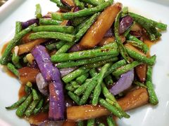 豇豆煸茄子-三玛璐酒楼(汉口路店)