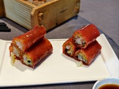 金沙鲜虾红米肠-韩上楼
