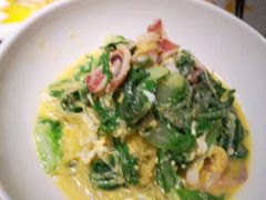 笔管鱼炒小白菜-必点海鲜·鲅鱼水饺(鞍山西道店)