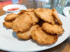 手打脆皮墨鱼饼-黄大妈农家菜