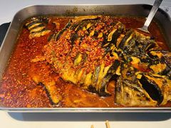 油泼香辣清江鱼-鱼酷活鱼烤鱼(南京水游城店)