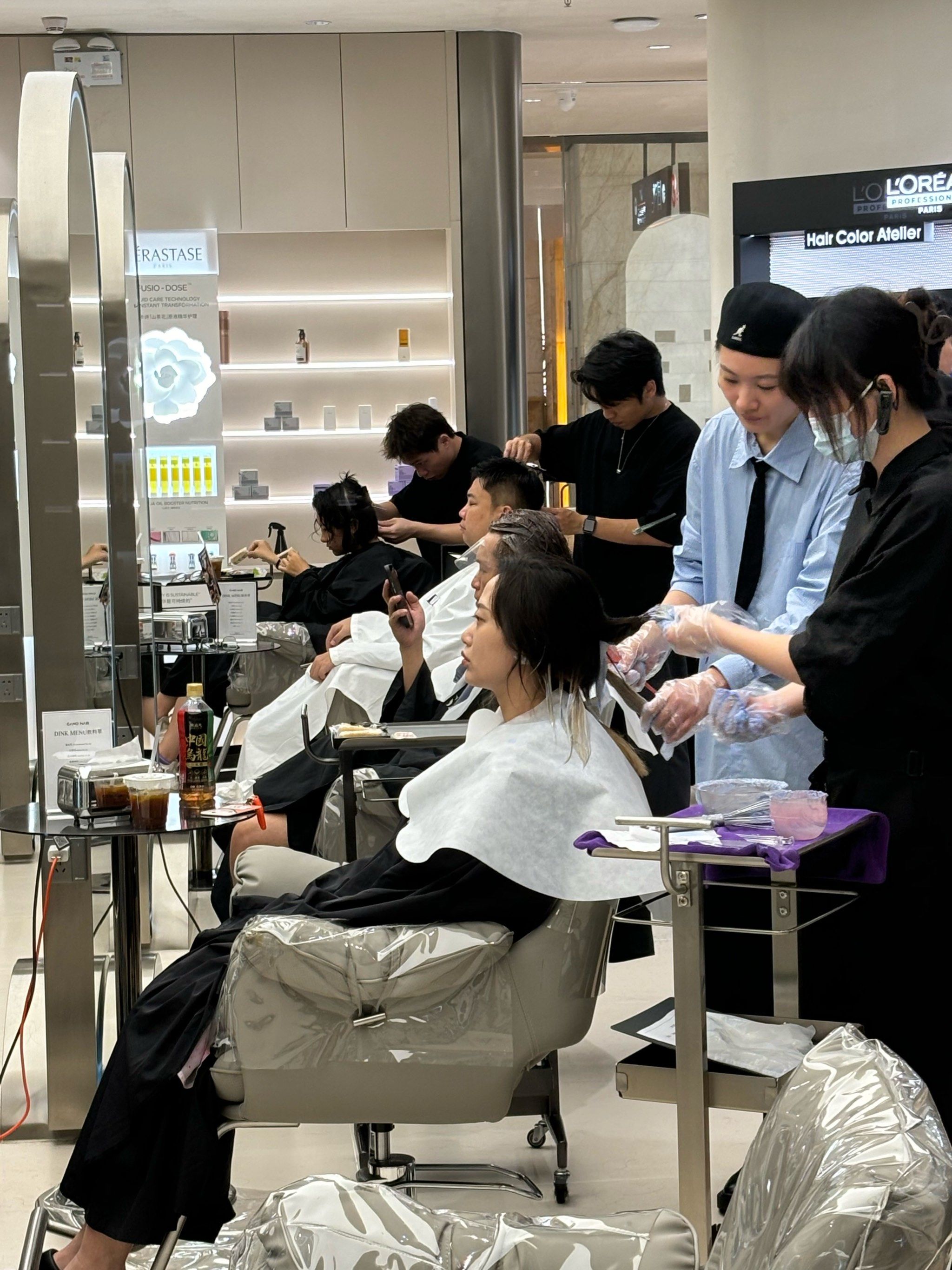 美发师的工作乐趣