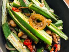 炒秋葵-小大董·烤鸭(王府井apm店)