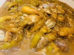 茄子炖蚬子-日丰园海肠水饺·老字号大连海鲜(和平广场店)