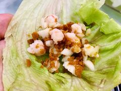 生菜虾松-老妈私房菜