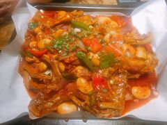 干锅糯香掌-嘎嘎鸭脑壳(金琴店)