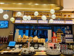 面包甜点陈列柜-香园茶社·金陵小灶(老门东店)