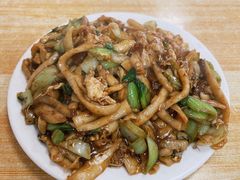 牛肉炒刀削-样样红面馆